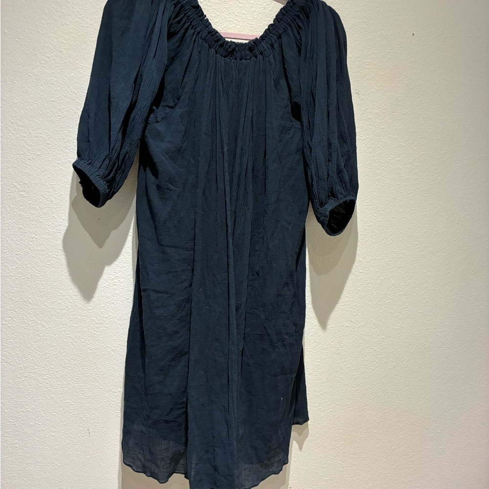 Etoile Isabel Marant Women’s Off Shoulder Mini Dress Gauze Resortwear Size 2 - Picture 9 of 9